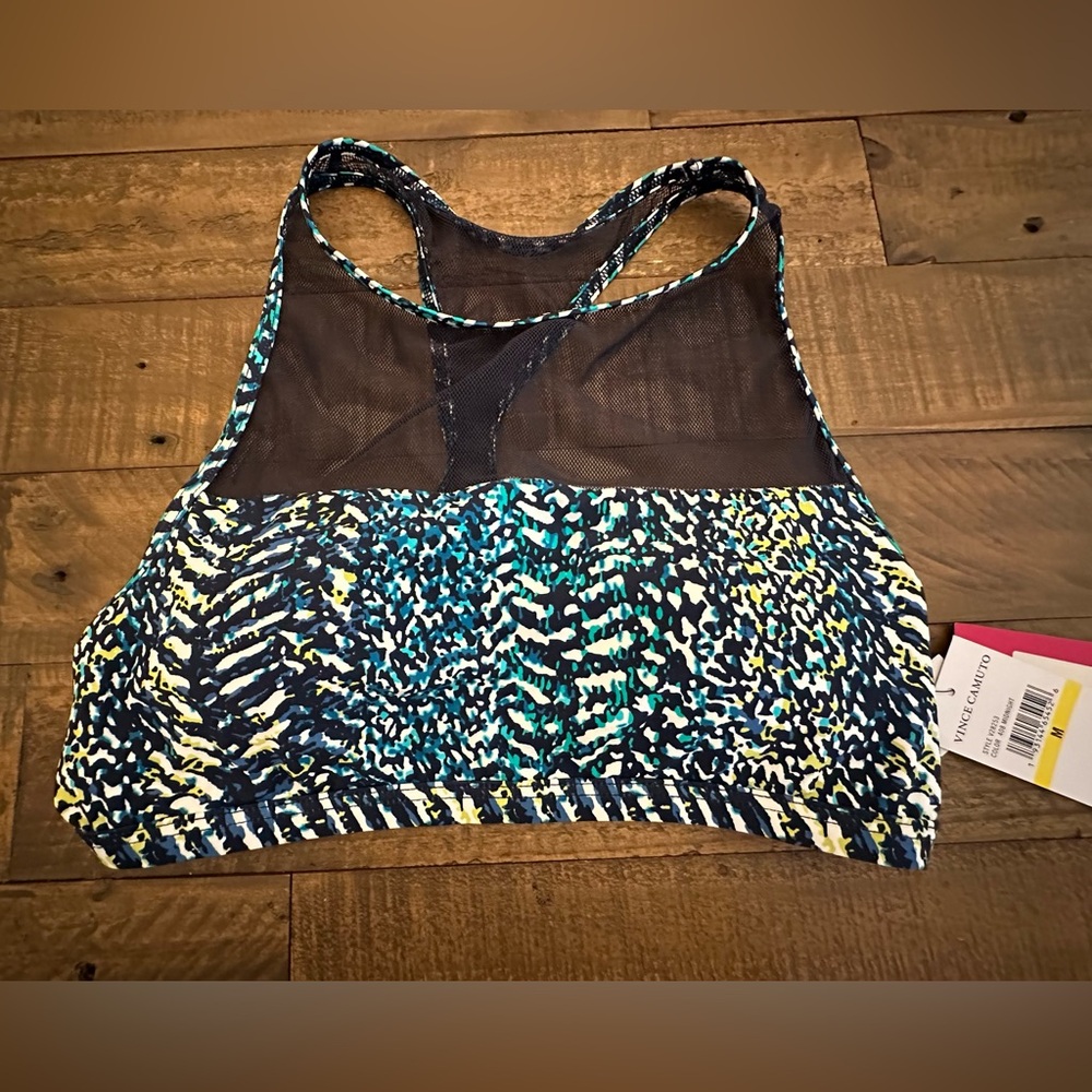 NWT Vince‎ Camuto High Neck Swim Top - Size Medium